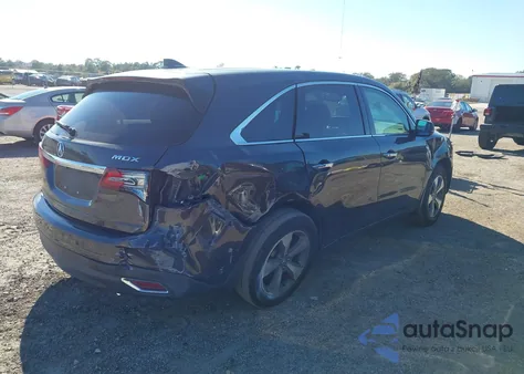 2014 Acura Mdx from USA, damaged, VIN 5FRYD3H26EB007766